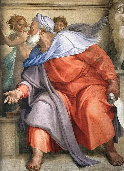 Der Prophet Hesekiel Michelangelo